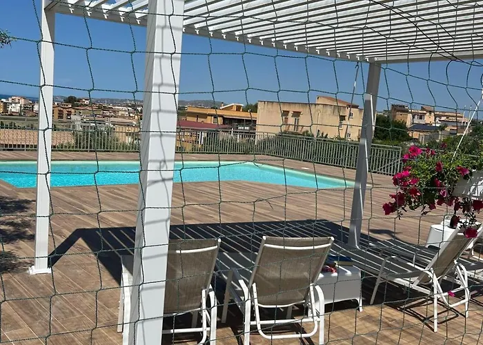 Con Piscina Panoramica A San Leone Апартаменты Агридженто